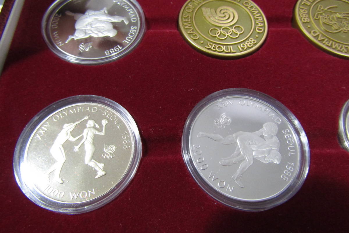ソウルオリンピック 1988年 SEOUL 記念硬貨 プルーフ全6種類 1000 