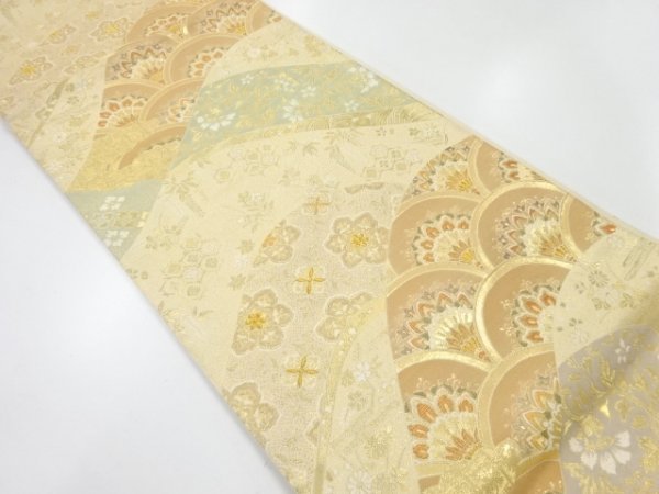 5670406: 未使用品 正倉院華文織出し袋帯(未仕立て) gos.or.jp