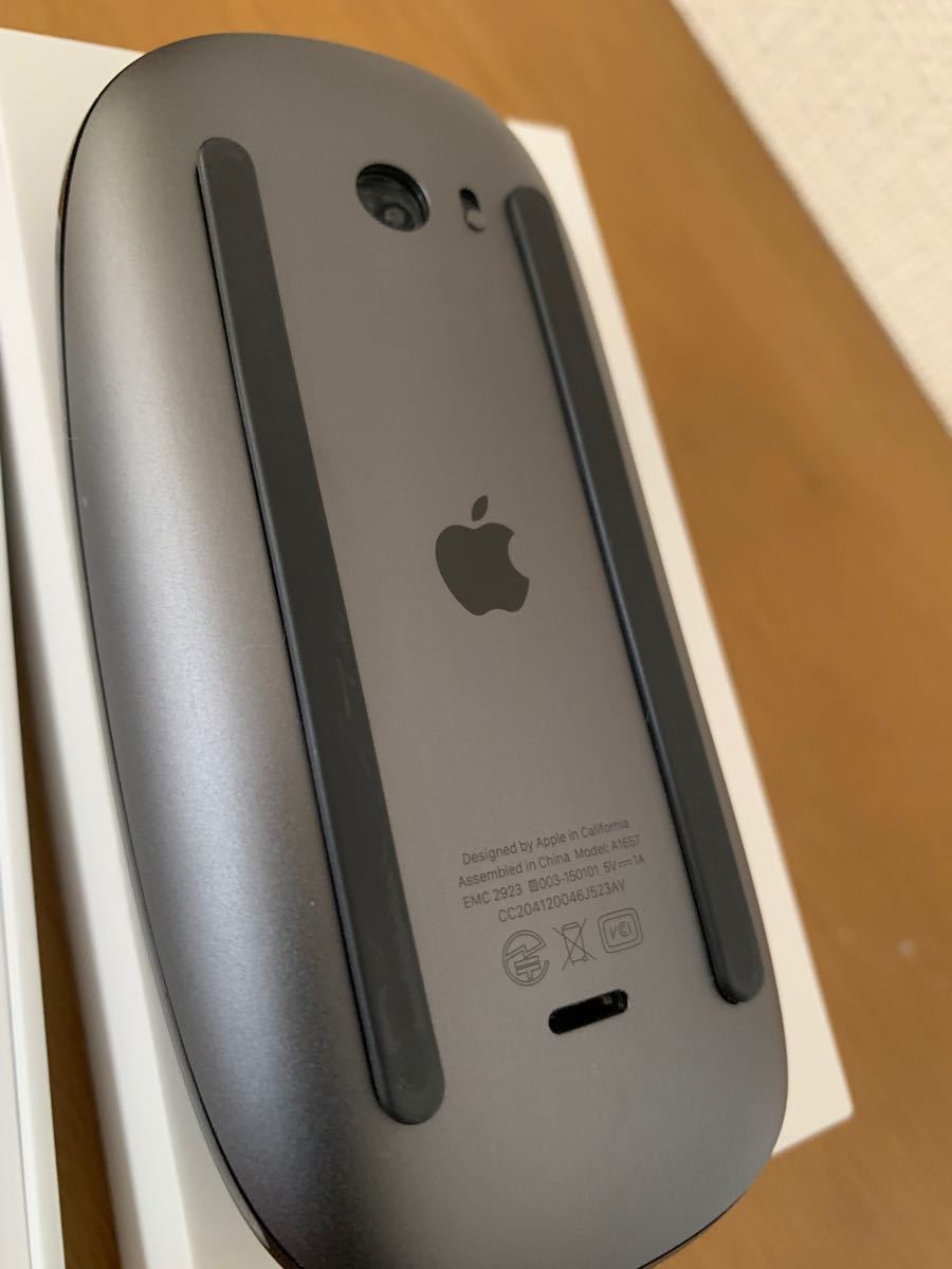 希少廃盤color【純正美品】Apple Magic Mouse2 スペースグレイ　アップル マジックマウス