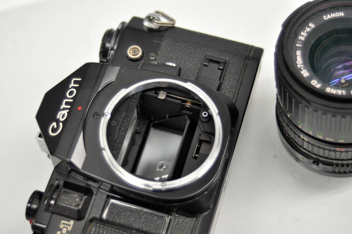 Canon キャノン　A-1　ボディ + CANON ZOOM LENS FD　35-70mm　1：3.5-4.5　レンズ _画像7