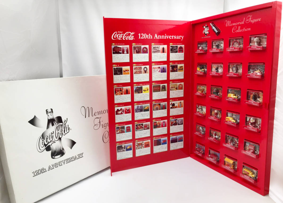 【送料無料】コカコーラ120周年記念アニバーサリーメモリアルフィギュアBOXコレクション