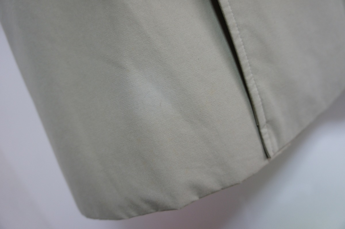 希少90s Burberry's Prorsumバーバリー バーバリーズ ステンカラー コート 裏地付き ヴィンテージ ビンテージ ベージュ313L_色褪せ、薄汚れがあります。