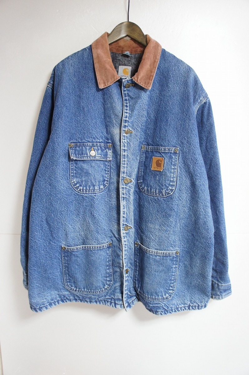 Yahoo!オークション - 希少90s USA製 Carhartt カーハート Denim Yahoo!オークション - 希少90s USA製 Carhartt カーハート Denim