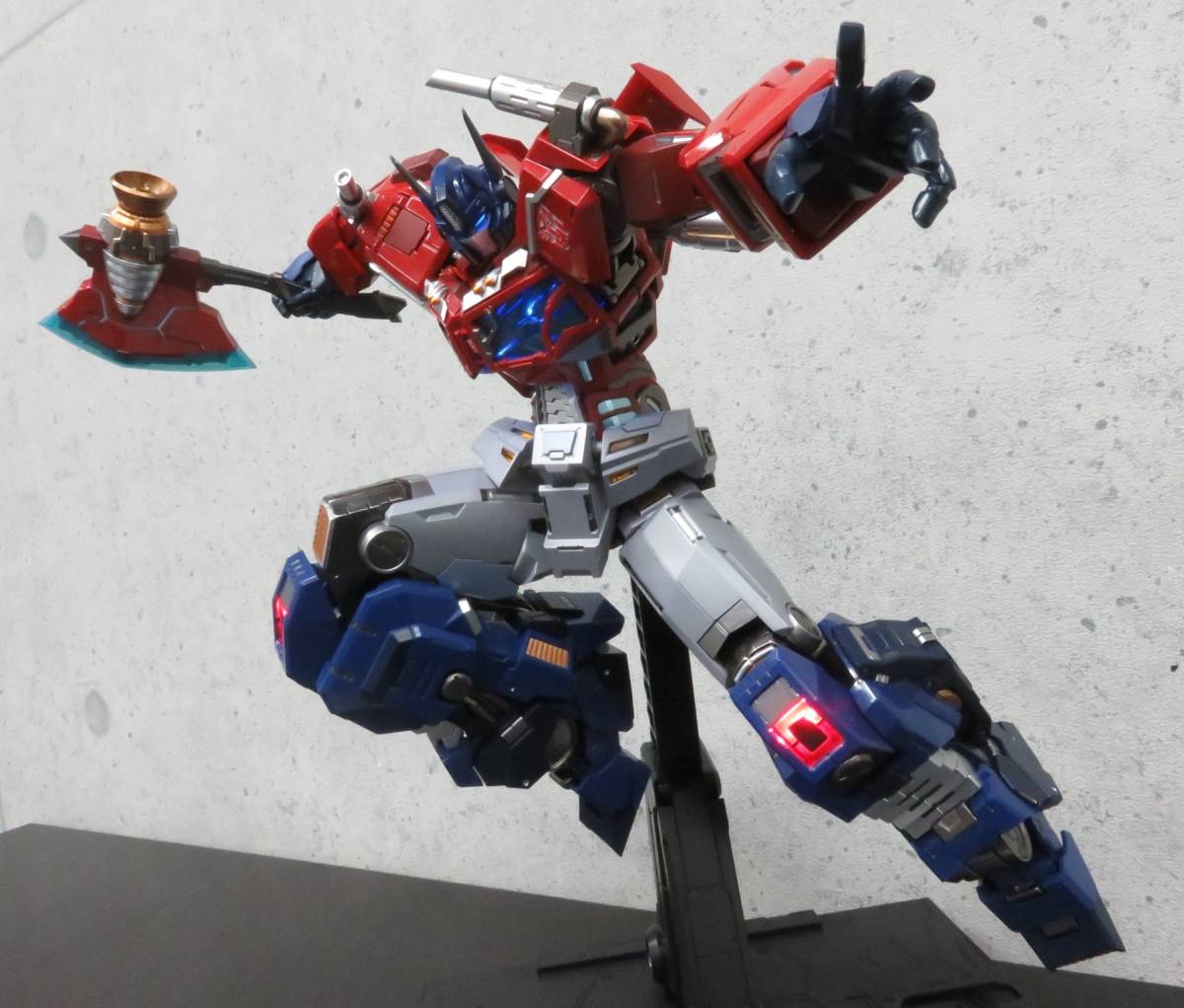 はできませ 開封美品 鉄機巧 トランスフォーマー オプティマスプライム