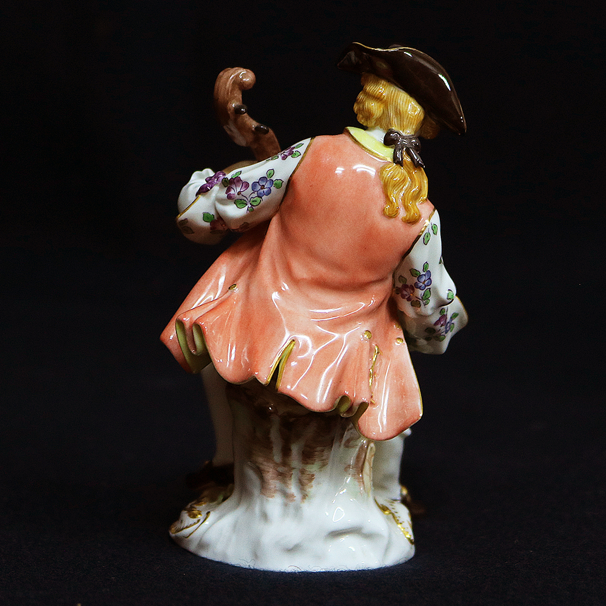 【MEISSEN マイセン】チェロ奏者　フィギュリン　本物保証_画像7