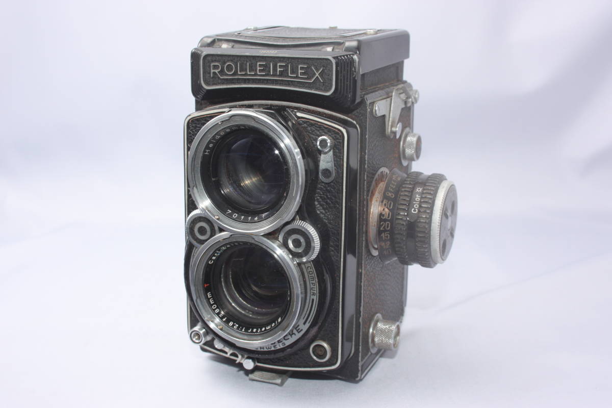 ★激レア/1250台のみ生産★ ローライ ROLLEIFLEX 2.8B Biometar Carl Zeiss Jena 80mm F2.8 TYPE2_画像2