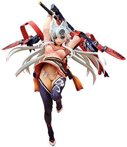 ブランド アルター;百花繚乱 柳生十兵衛 白銀の剣姫 通常版 1/8 完成