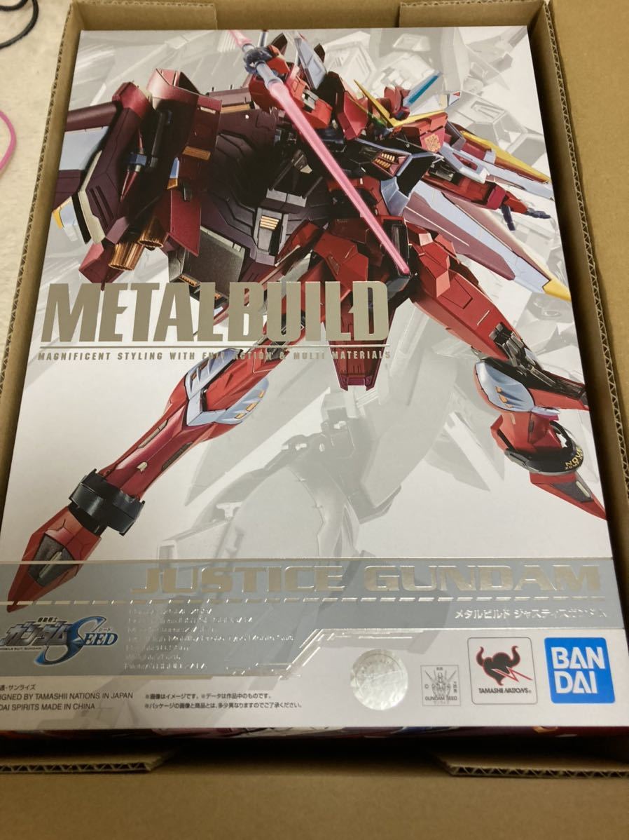 新品未開封】バンダイ BANDAI METAL BUILD ジャスティスガンダム