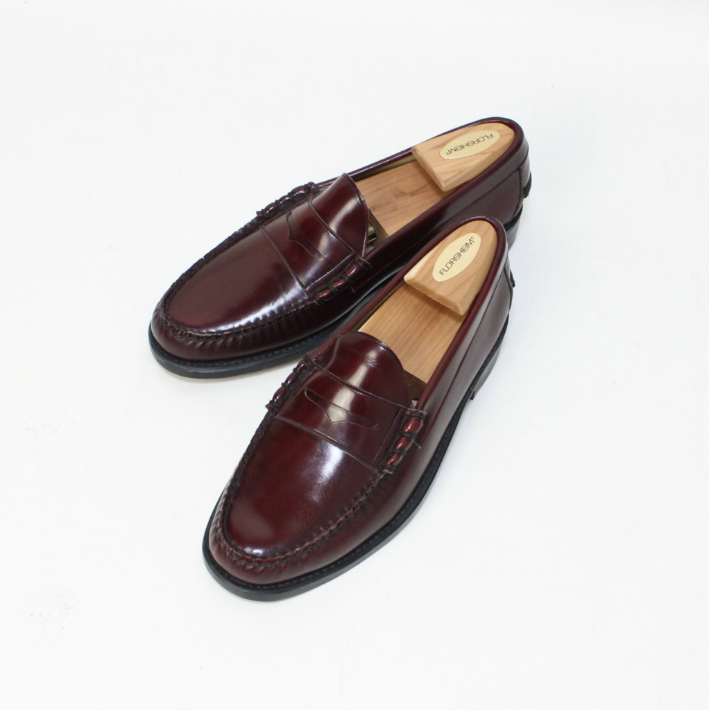 2022公式店舗 OLD Florsheim ペニーローファー USA製 - ドレス/ビジネス