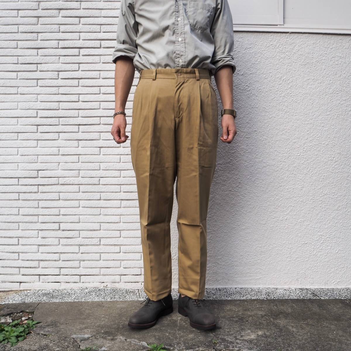 USA製 90s BILLS KHAKI デッドストック M2 CLASSIC FIT 2 USA製 90s BILLS KHAKI デッドストック M2 CLASSIC FIT 2