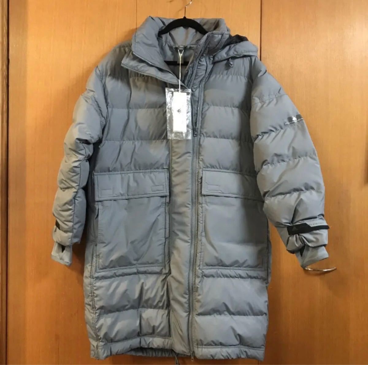 アディダス ステラマッカートニー ロングパテッドジャケット 2XO アディダス ステラマッカートニー ロングパテッドジャケット 2XO