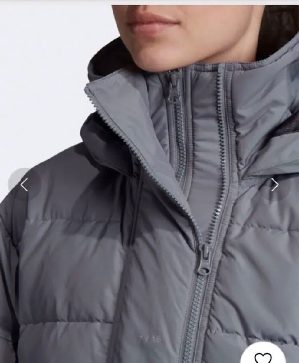 アディダス ステラマッカートニー ロングパテッドジャケット 2XO アディダス ステラマッカートニー ロングパテッドジャケット 2XO