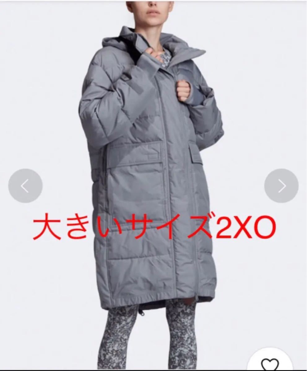 アディダス ステラマッカートニー ロングパテッドジャケット 2XO アディダス ステラマッカートニー ロングパテッドジャケット 2XO