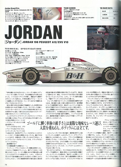 AS+F 1996年F1総集編/デーモン・ヒルがチャンピオンに。_画像8