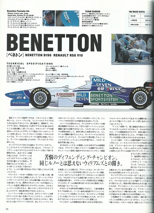 AS+F 1996年F1総集編/デーモン・ヒルがチャンピオンに。_画像10