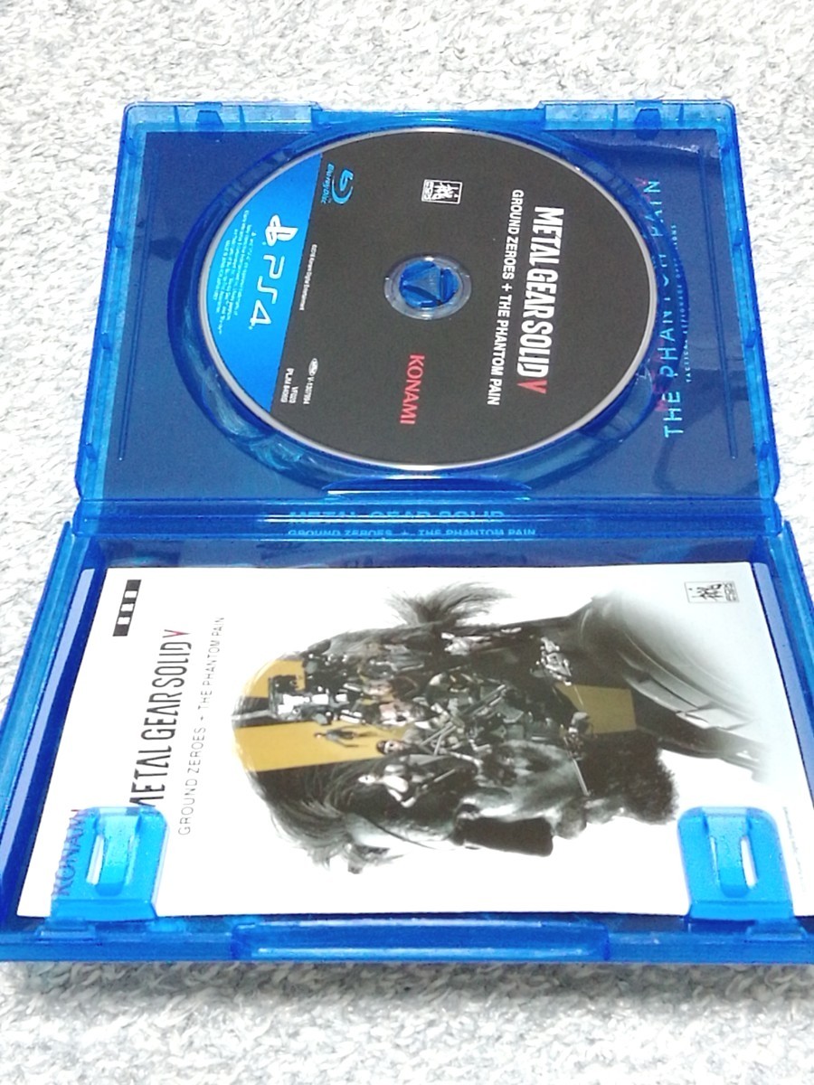 PS4 メタルギアソリッド5 GROUND ZERO THE PHANTOM PAIN