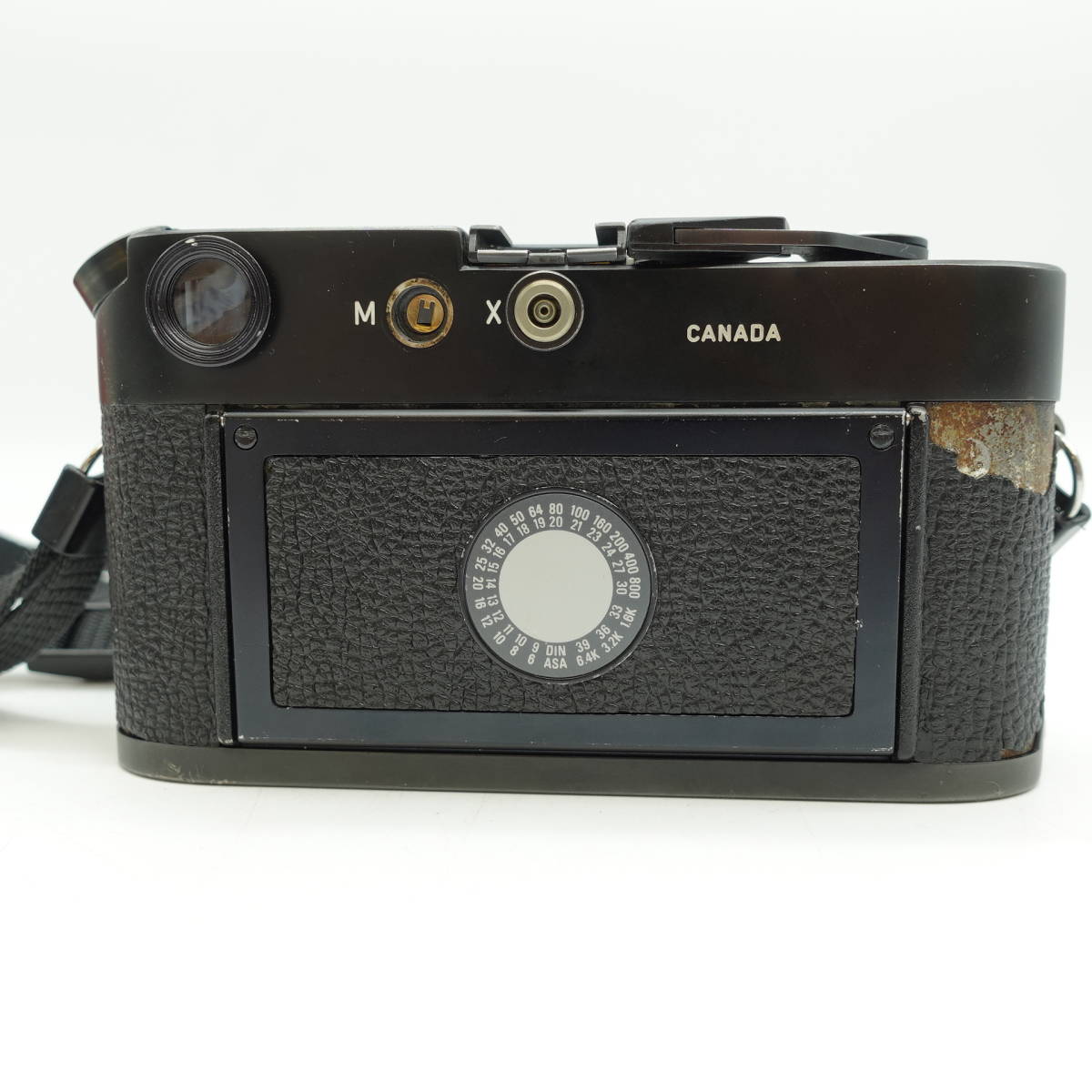  Leica ライカ Leitz M4-2 SN.1502250 ブラック ボディ フィルムカメラ CANADA レンズ35mm　2.8　ワインダー付き_画像4