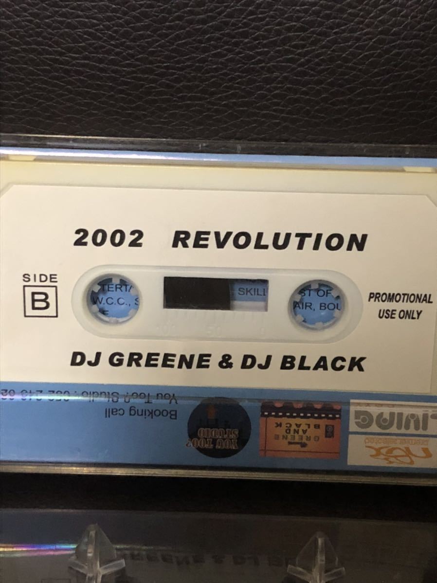CD付 HIP HOP MIXTAPE DJ GREEN BLACK REVOLUTION 2002 JAPANESE DJ & NEW YORK DJ★TAPE KINGZ PREMIER EVIL DEE MURO KIYO KOCO PUNPEE_画像3