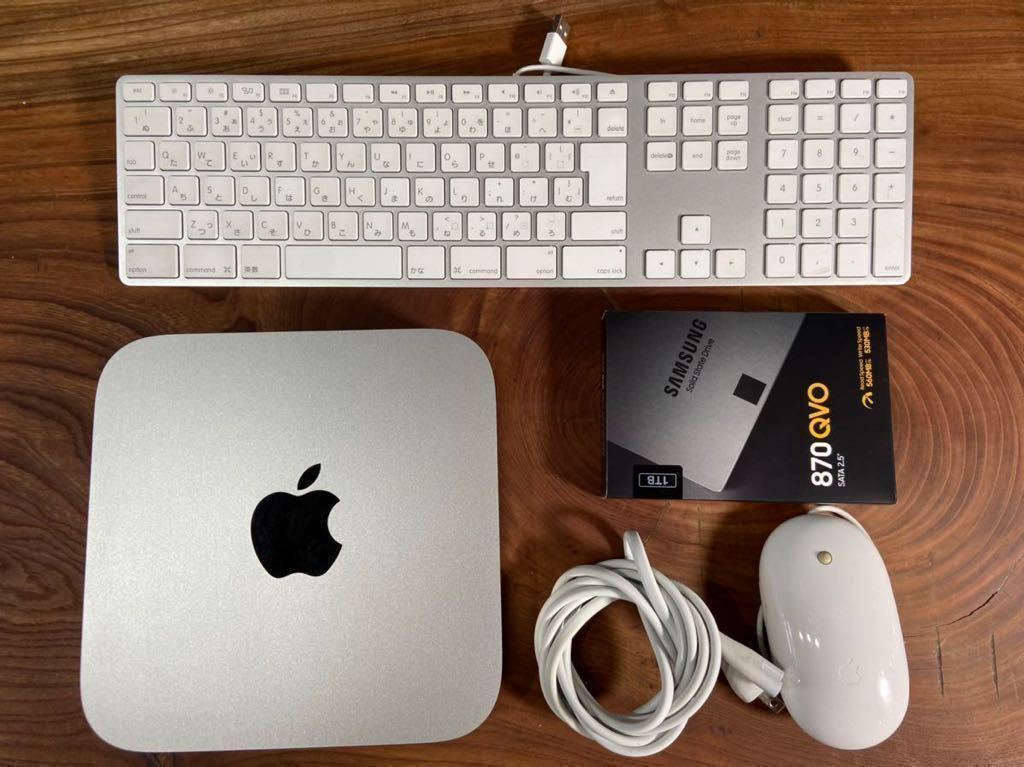 極美品大容量」Mac mini Late 2012/SSD1TB+HDD1TB/Core i7 2.3GHZ/16GB