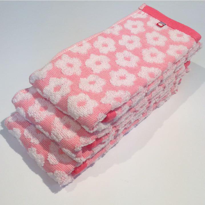 フェイスタオル 今治タオル まとめて セット 日本製 バスタオル ハンカチ 花柄 ピンク ブランド_画像3