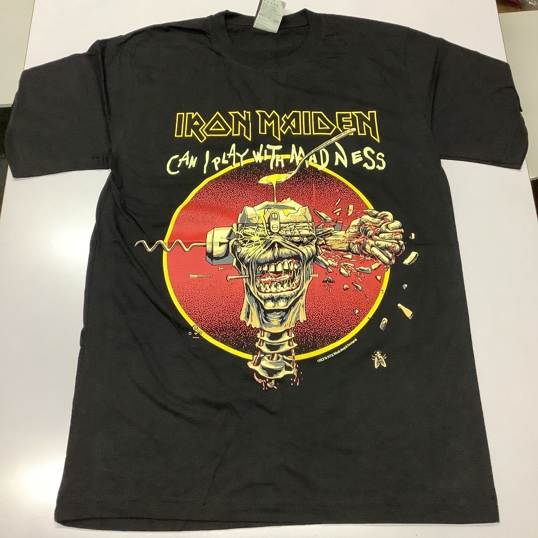 SR9B2. バンドTシャツ Lサイズ　IRON MAIDEN ⑦ アイアンメイデン_画像1