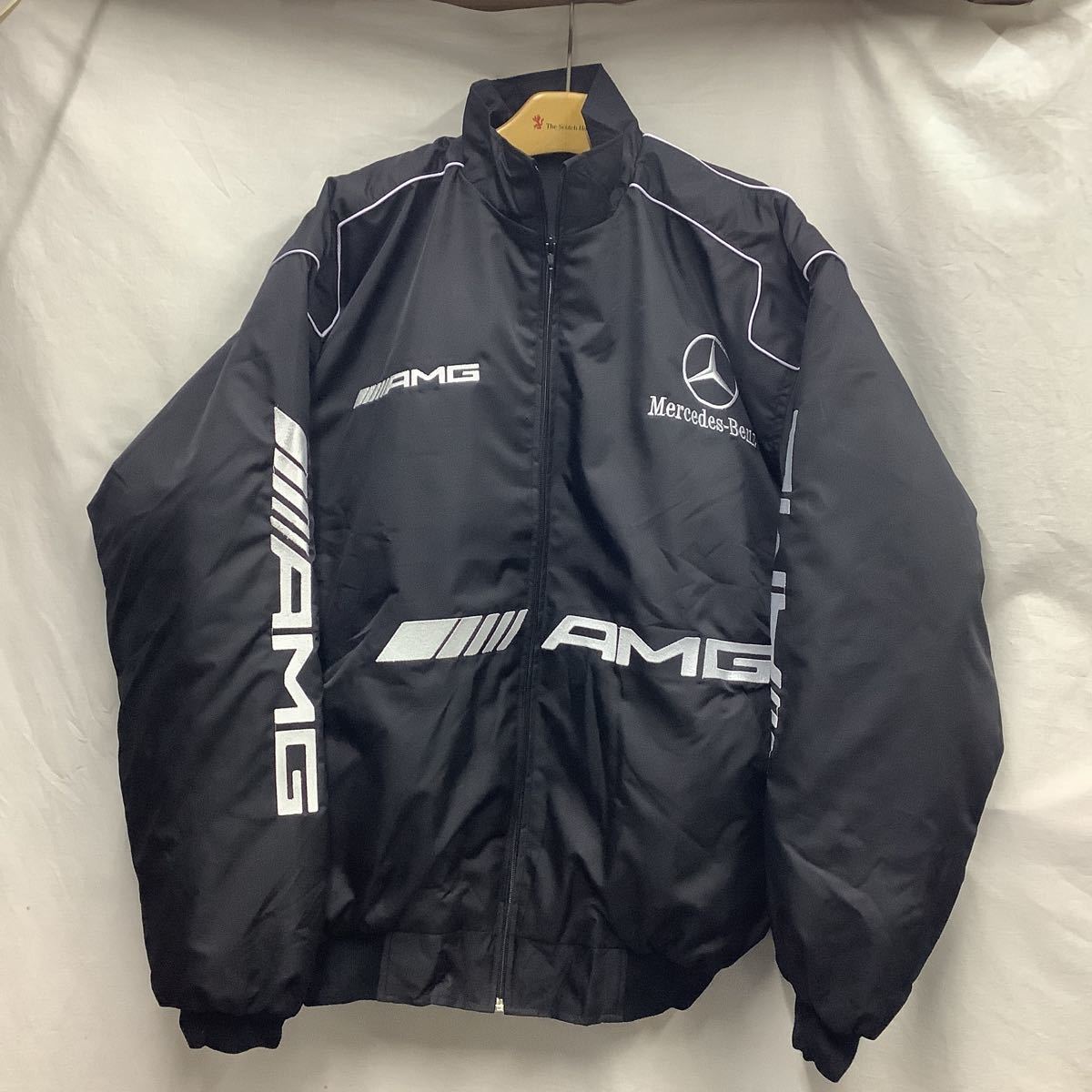 ブルゾン XLサイズ Mercedes Benz AMG メルセデスベンツ レーシングジャケット 中綿 ジャンパー