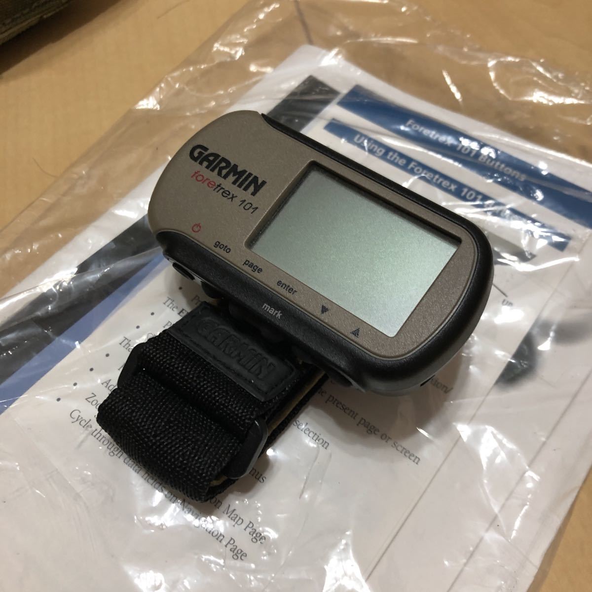 GARMIN Foretrex 101 米軍 実物 ガーミン 国内正規品 GPS フルセット