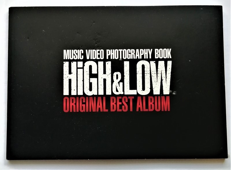  used photo book [ MUSIC VIDEO PHOTOGRAPHY BOOK HiGH & LOW ORIGINAL BEST ALBUM ]CD buy privilege 