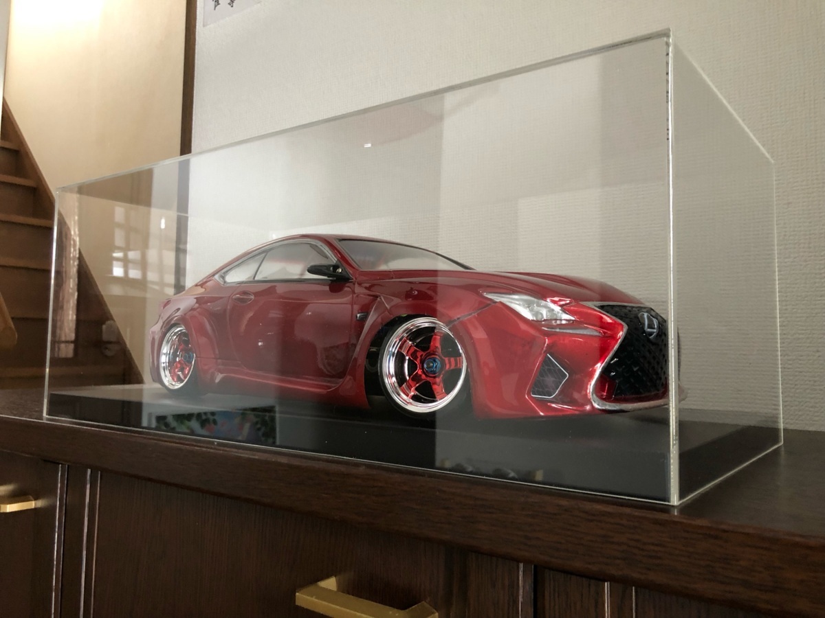 レクサスRC Fスポーツタイプ 1/10スケール』にピッタリのアクリケース