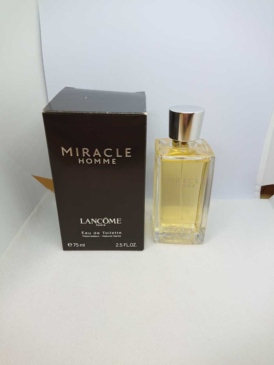 超希少【LANCOME ランコム】MIRACLE HOMME ミラク オム オードトワレ