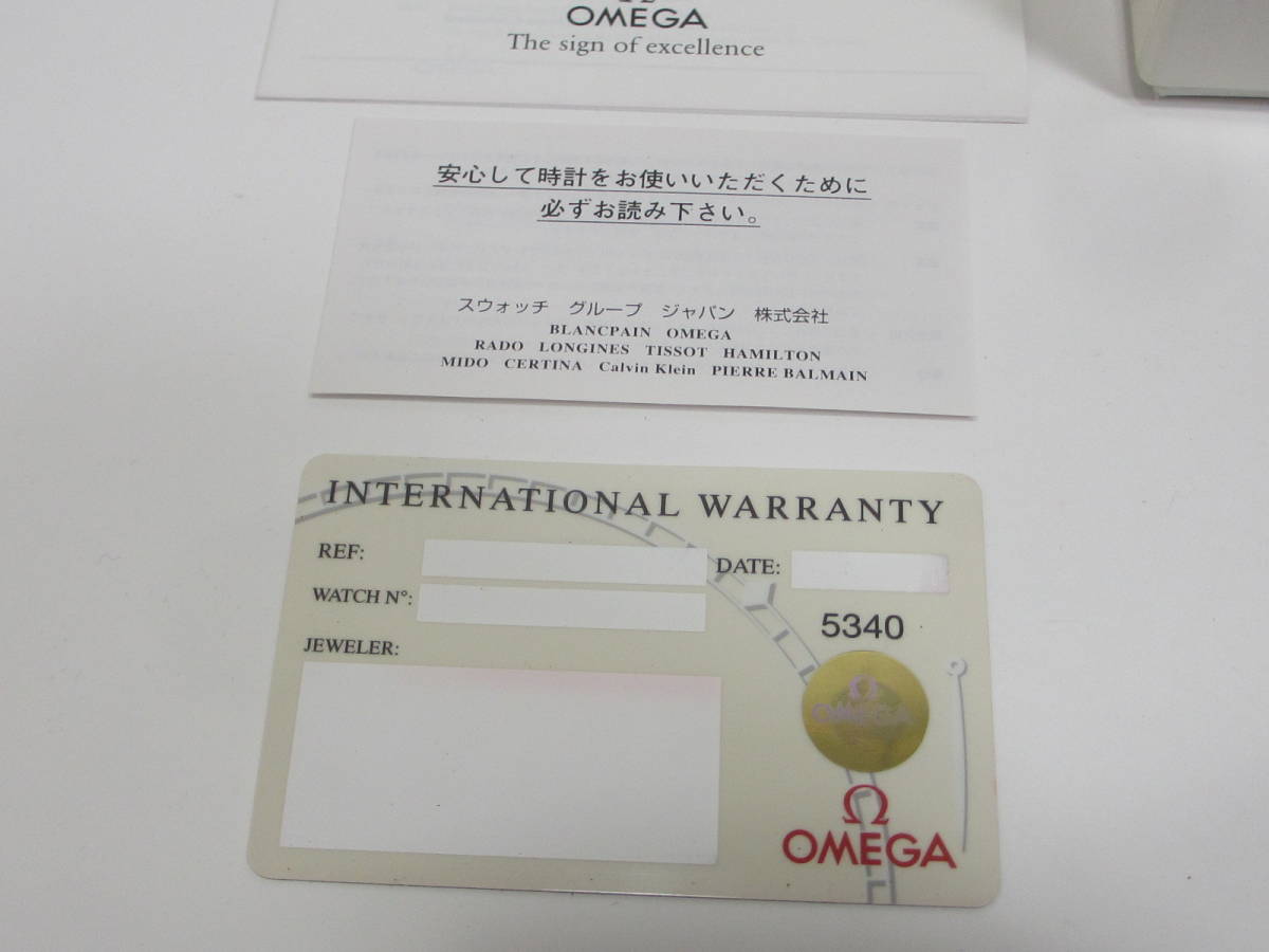 ☆オメガ　OMEGA☆スピードマスター　ピンクゴールド　クロノグラフ☆保管品　デッドストック_画像10