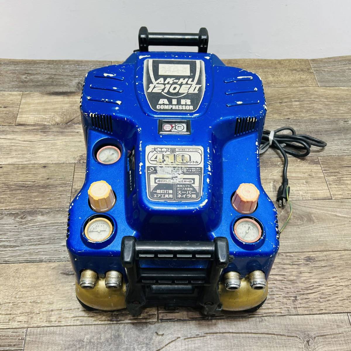 220107-42】現状品/☆MAX/マックス☆エアーコンプレッサー 高圧/常圧