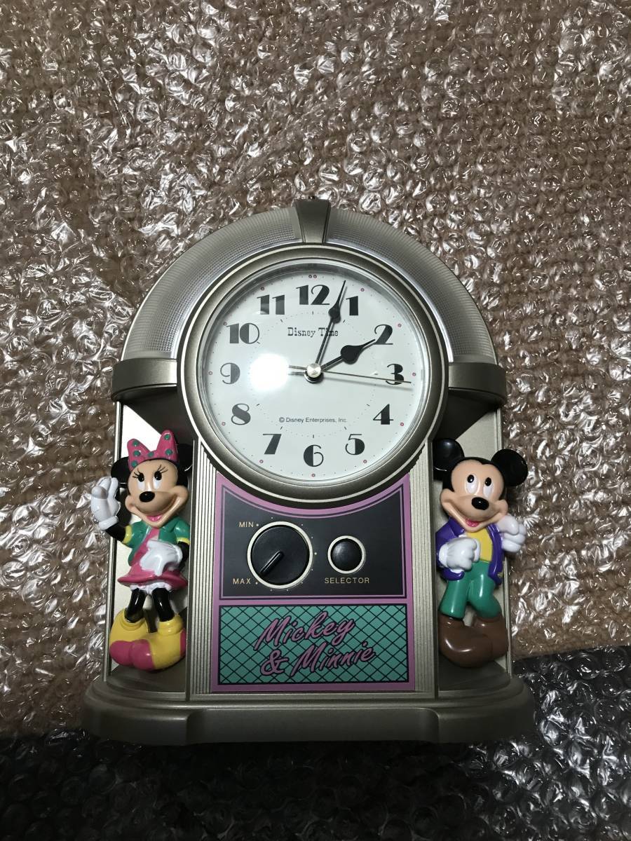 12月スーパーsale 15 Off 美品 4曲 メロディー Fd415a 目覚まし時計 置時計 時計 ミニー ミッキー Time Disney ディズニータイム アンティーク ビンテージ レトロ その他 Labelians Fr