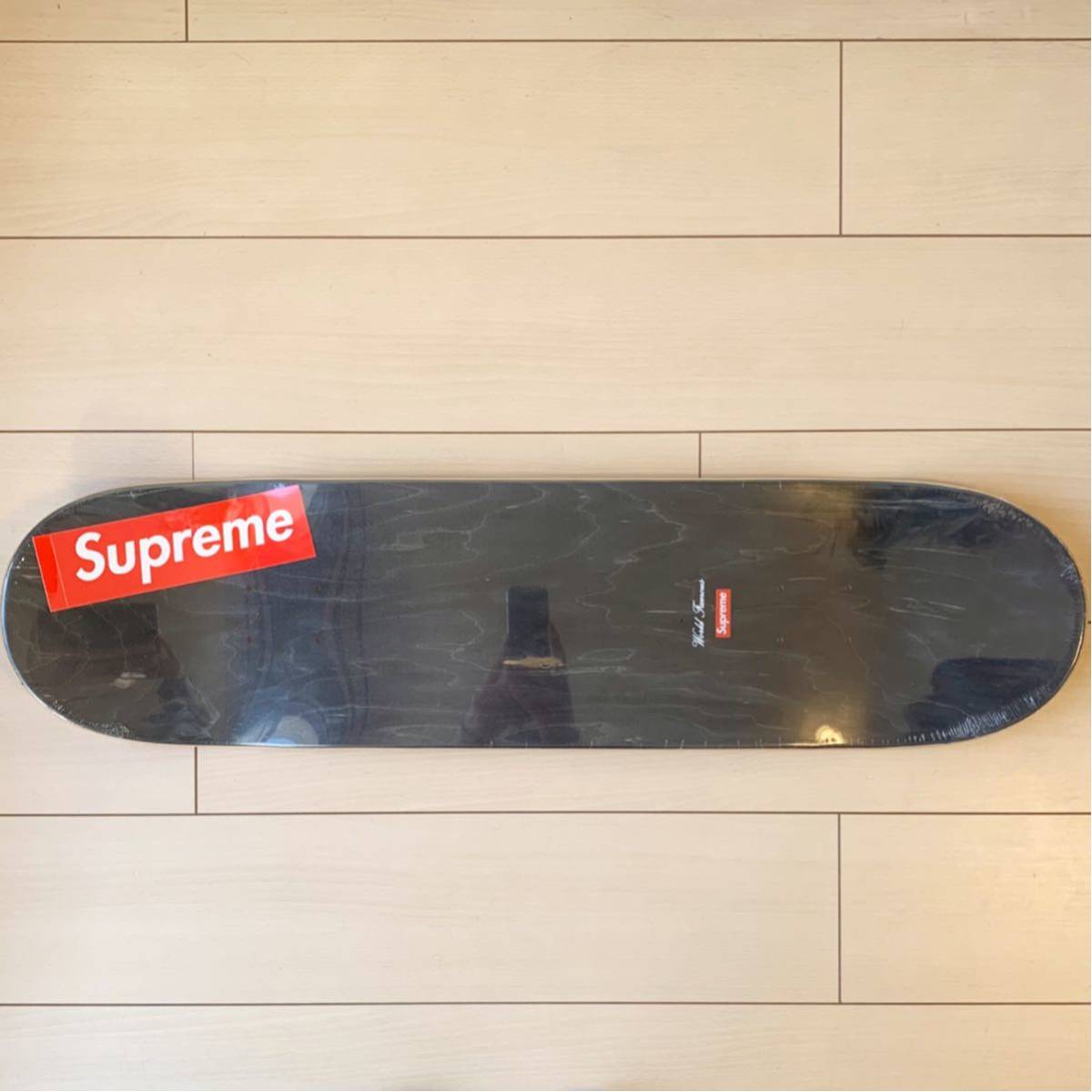 19SS Supreme Airbrushed Floral Skateboard シュプリーム エアブラッシュド フローラル スケートボード デッキ 花柄 White Box Logoの画像2