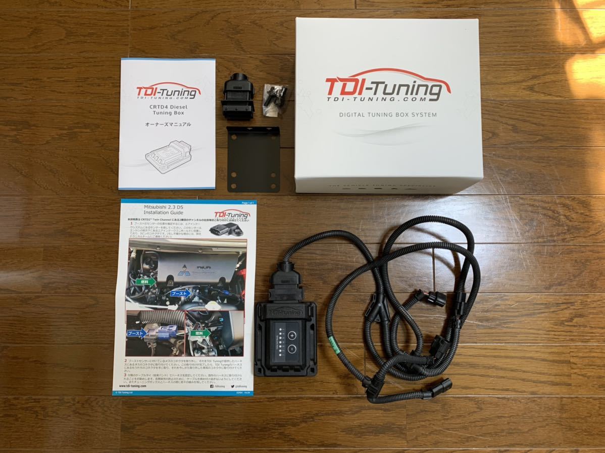 TDI-Tuning CRTD4 Diesel Tuning Box Mitsubishi Delica D5 MC front 