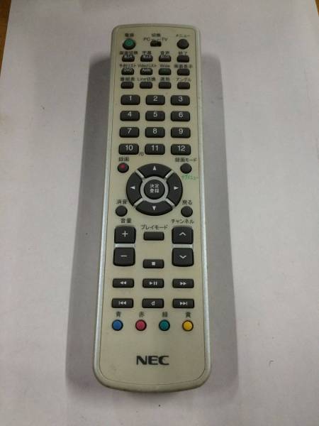 NEC RRC9000-8104L リモコン　ジャンク扱い_画像1