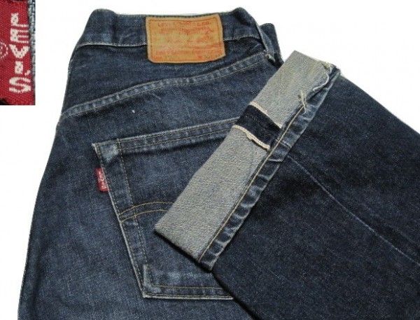 即決★LEVI'S/リーバイス/503B/メンズ/W30/紺/インディゴ/ビンテージ復刻/ビッグE/赤耳/★廃版/希少/ヴィンテージ/アメカジ/_画像1