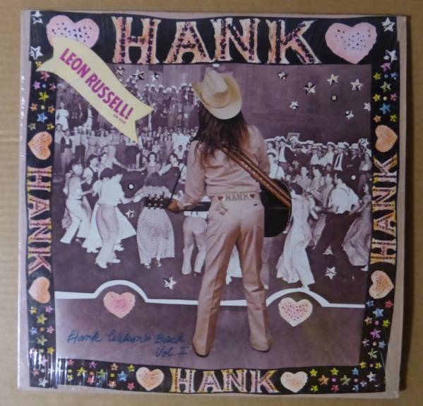 LEON RUSSELL「HANK WILSON’S BACK」米ORIG[初回SW規格SHELTER]ステッカー有シュリンク美品_画像1