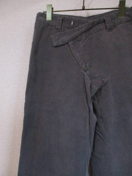 MIHARAYASUHIRO gray corduroy pants (USED)110816②MP