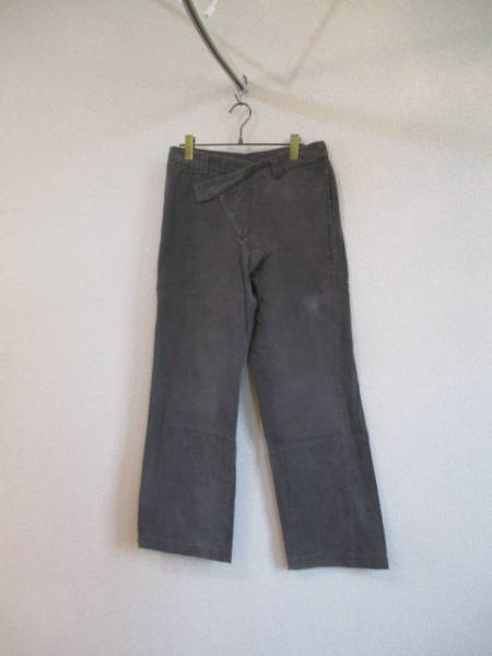 MIHARAYASUHIRO gray corduroy pants (USED)110816②MP