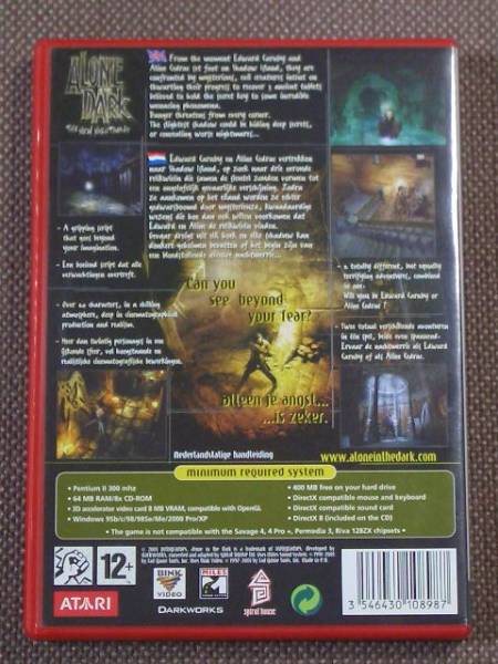 Alone in the Dark (4): The New Nightmare (Infogrames) PC CD-ROM