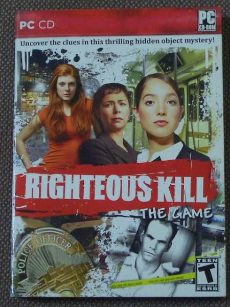Righteous Kill :The Game CD-ROM PC 【在庫限り】 高品質 ValuSoft