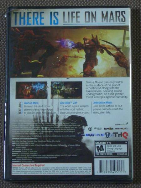 Red Faction Armageddon (THQ) PC DVD-ROM_画像2