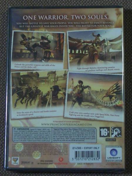 Prince of Persia: The Two Thrones (Ubi Soft U.K.) PC DVD-ROM_画像2