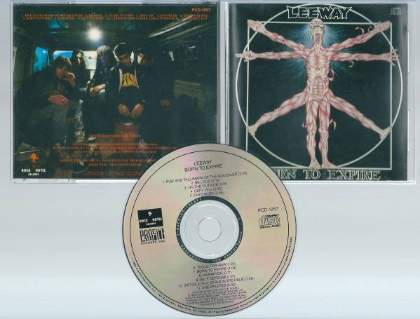 leeway born to expire 1988 original cd thrash スラッシュ-