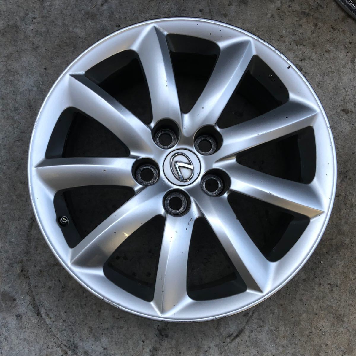 お金を節約 レクサスLS LS600h LS600 LS460 純正 18インチ7.5J ienomat