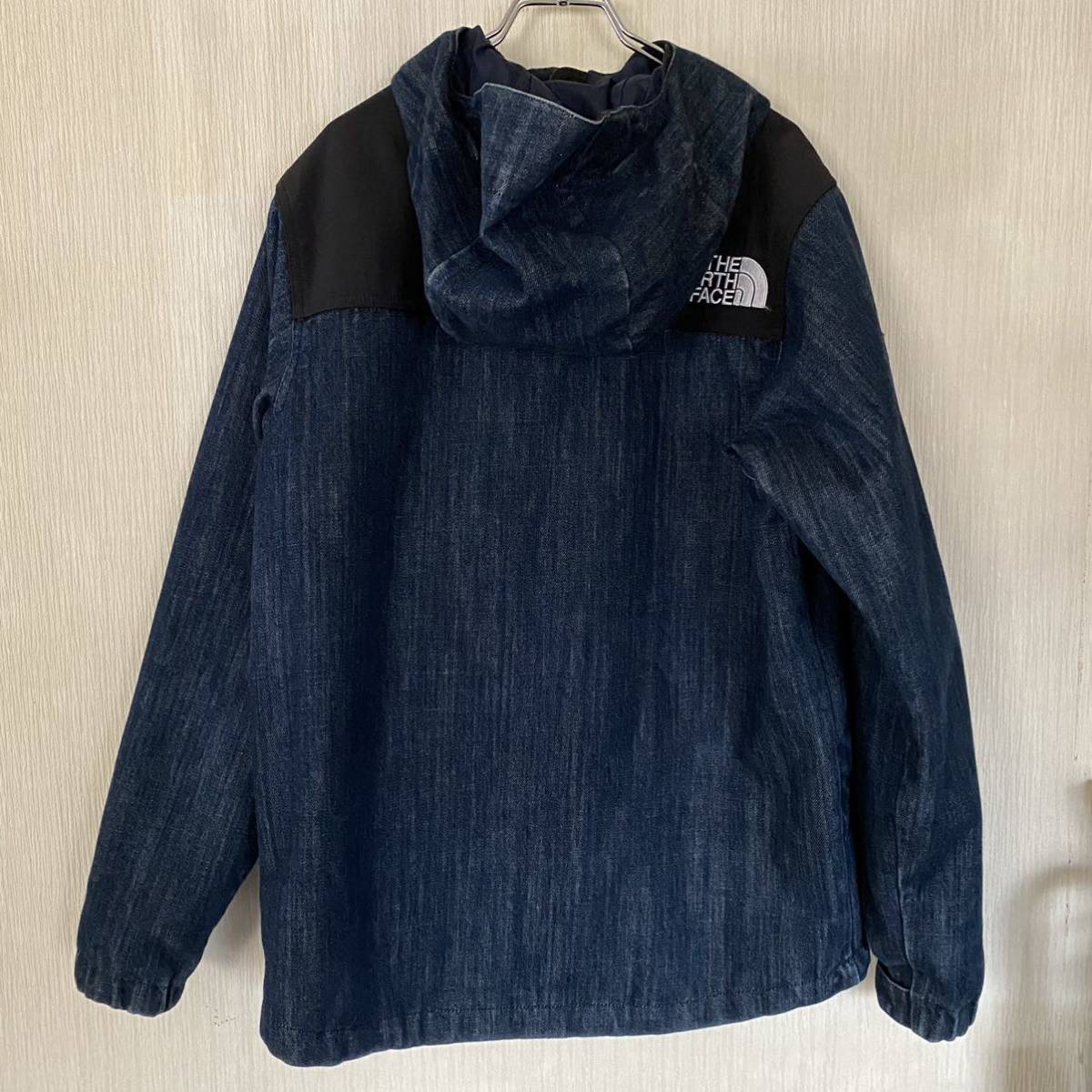 15SS SUPREME × THE NORTH FACE Denim Dot Shot Jacket Sサイズ シュプリーム ノースフェイス