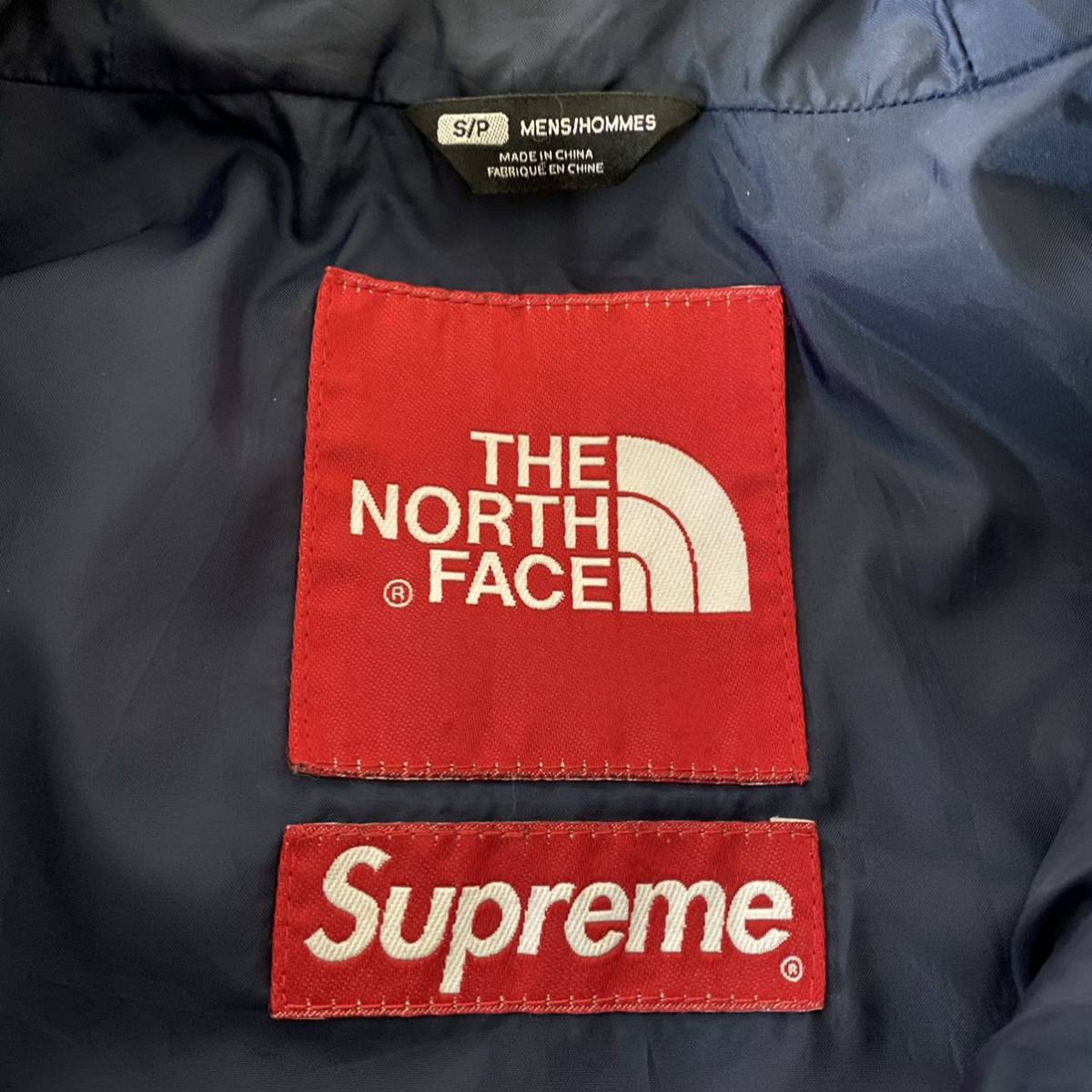 15SS SUPREME × THE NORTH FACE Denim Dot Shot Jacket Sサイズ 15SS SUPREME × THE NORTH FACE Denim Dot Shot Jacket Sサイズ
