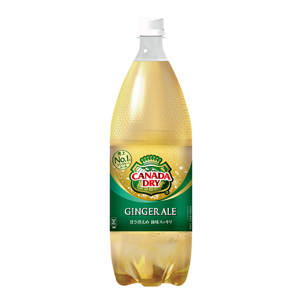 カナダドライ ジンジャエール 1.5l 6本 (6本×1ケース) ペットボトル 炭酸飲料 ginger ale【送料無料】_画像1