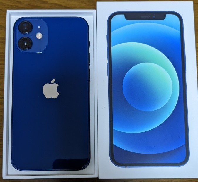 softbank iPhone 12 ブルー64GB